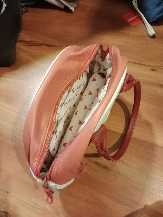 Bolso Mickey Rosa y Rojo