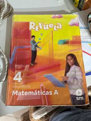 Matemáticas A. 4 Secundaria. Revuela