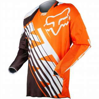 Camiseta Manga Larga Fox Naranja 12