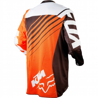 Camiseta Manga Larga Fox Naranja 12