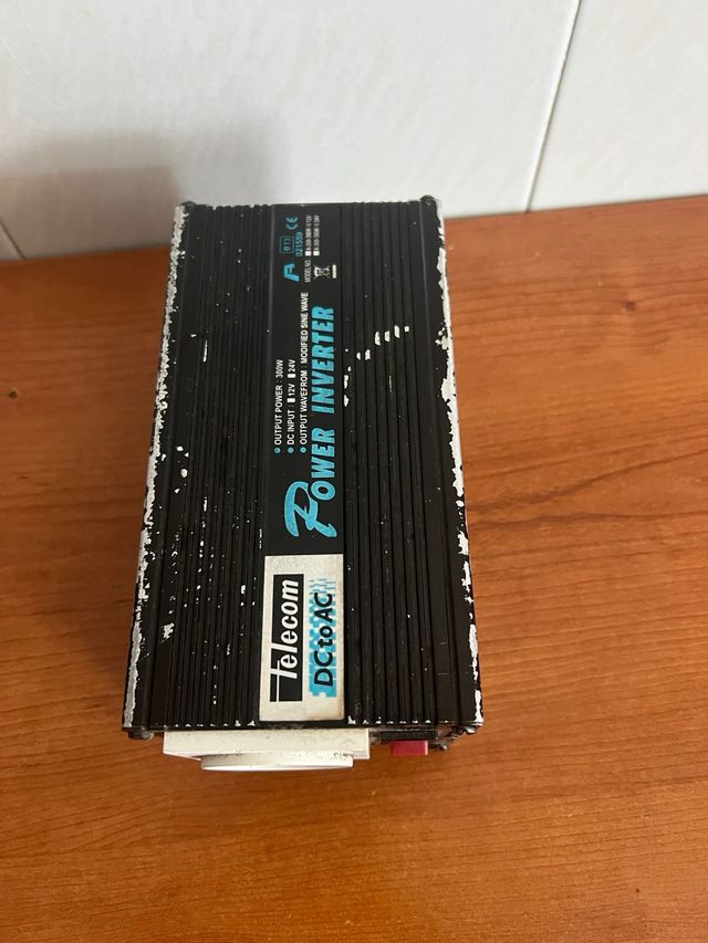 Inversor de Corriente Telecom DC a AC 300w