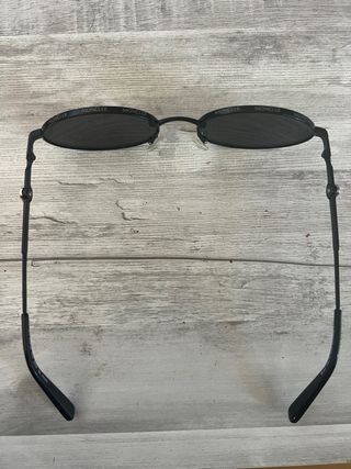 Gafas de sol Moncler redondas negras