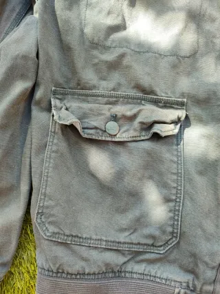 Chaqueta Levis Lona Azul Talla XL
