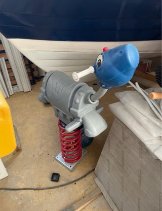 Giostra a molla per bambini