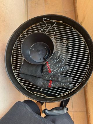 Barbacoa de carbón Weber Original Kettle + accesor