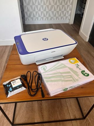 Impresora HP DeskJet 2821 Azul/Blanca