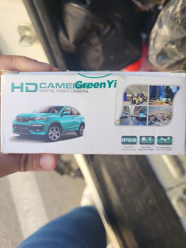 Cámara HD GreenYi para coche