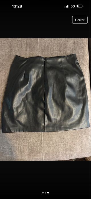 Falda de cuero berskha