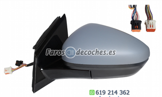 Espejo Retrovisor E Eléctrico Imprimado Reb Conve