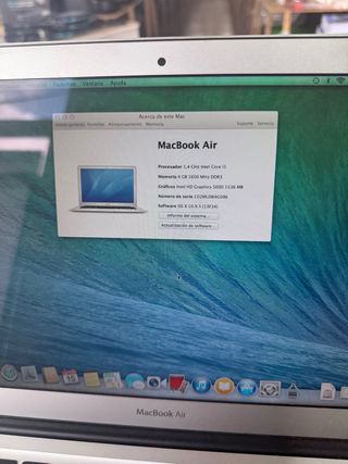 MacBook Air A1466 Plata