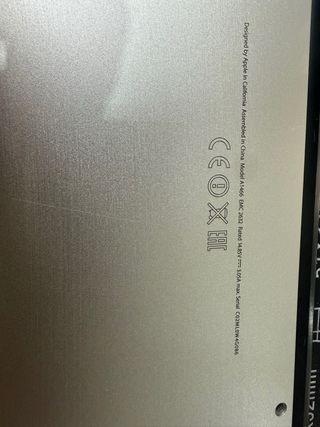 MacBook Air A1466 Plata