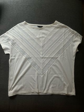 Camiseta manga corta blanca 