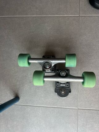 Ejes Surfskate Yow + Ruedas Verdes