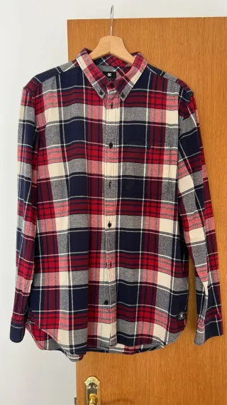 Camisa DC de franela a cuadros