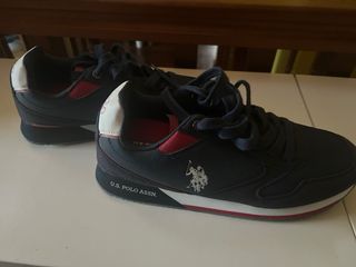 Zapatillas Polo Assn. Azul/Rojo