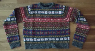 Jersey estampado geométrico. Zara Woman.