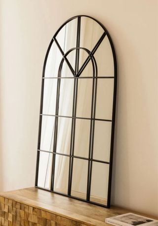 Espejo Metálico Arco Negro