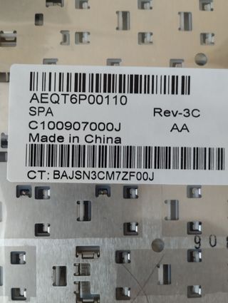TECLADO PORTÁTIL HP PAVILION DV5 ESPAÑOL