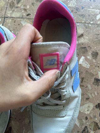 New Balance Beige y Rosa