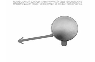 Tapa Gancho Remolque Paragolpes Delantero Imprimado para Citroen C3 2013