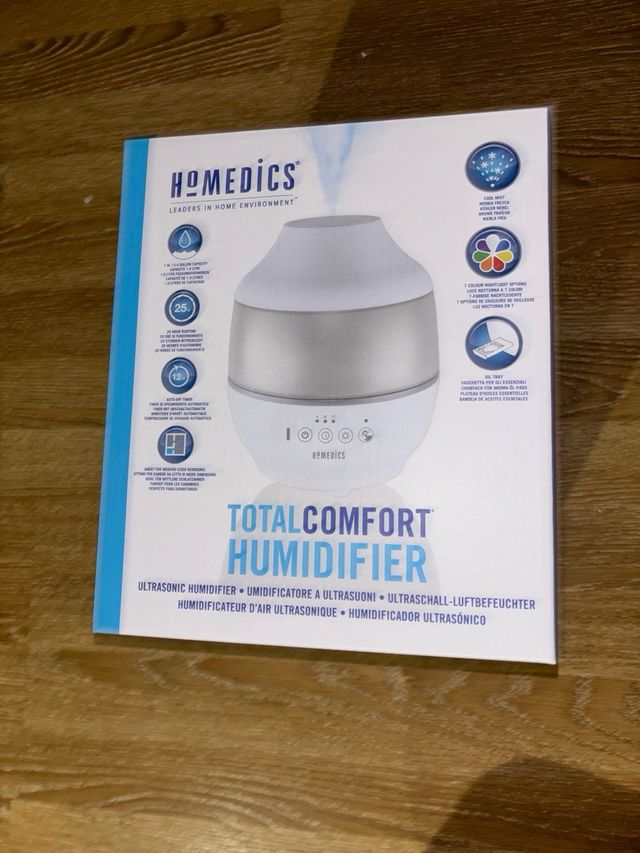 Humidificador HoMedics TotalComfort NUEVO