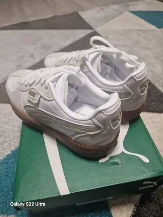 Deportivas Puma Palermo Blancas,Gris y Marrones
