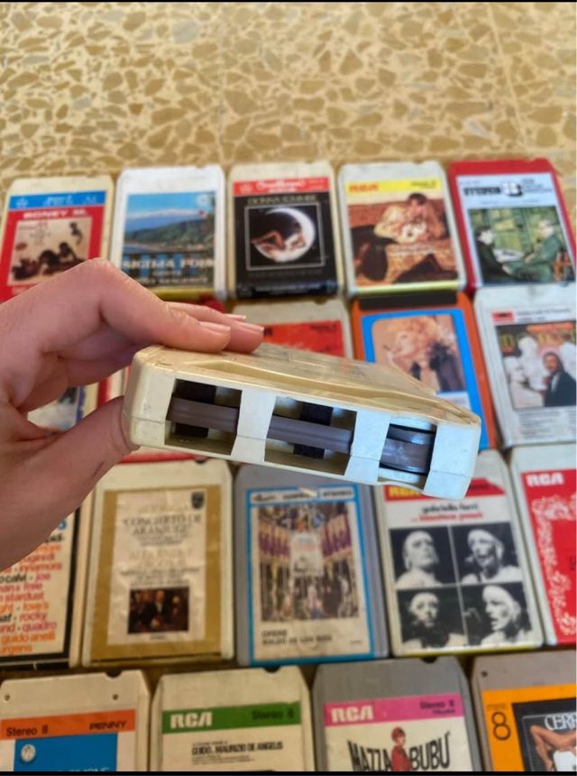Cassette Stereo 8 anni '70 - Lotti misti