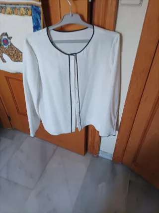Camisa o chaqueta mujer blanca purificación García