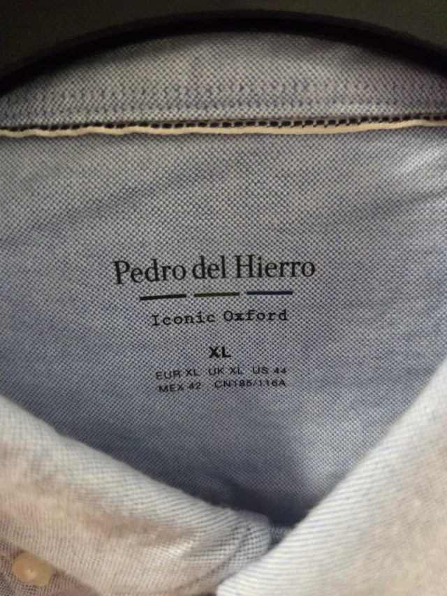 Camisa Pedro del Hierro Oxford Talla XL