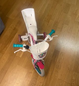 Bicicleta infantil Minnie Mouse rosa