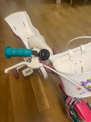 Bicicleta infantil Minnie Mouse rosa