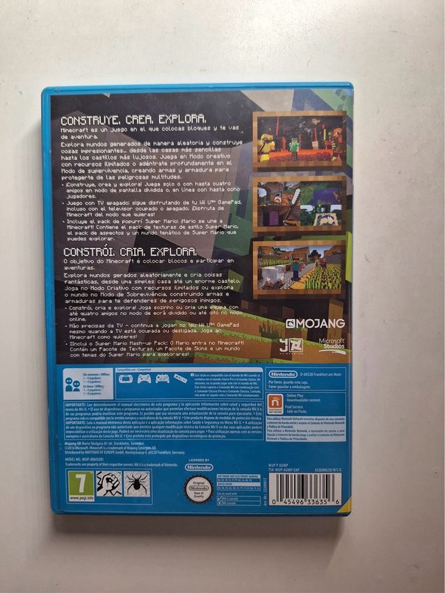 Minecraft Edição Wii U