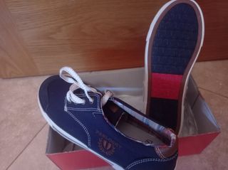 Zapatillas Pablosky Azul y Marrón