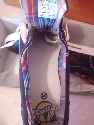 Zapatillas Pablosky Azul y Marrón