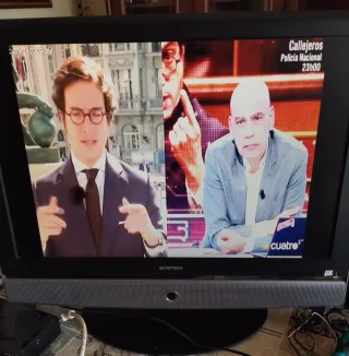 Televisor Sunstech 22 Negro/Gris