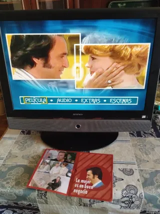 Televisor Sunstech 22 Negro/Gris