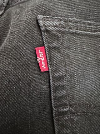 Pantalón Levi's 512 Negro ORIGINAL