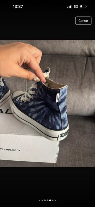 Zapatillas converse de bota 