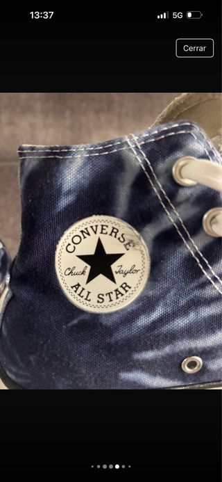Zapatillas converse de bota 