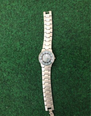 Lote 7 relojes mujer plata y turquesa