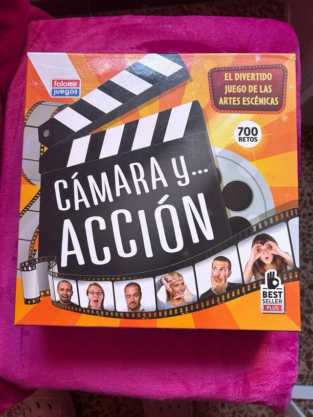 Juego de mesa Cámara y Acción