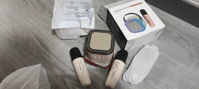 Kit Karaoke con 2 Micrófonos