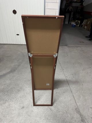 Espejo de pie madera y cristal