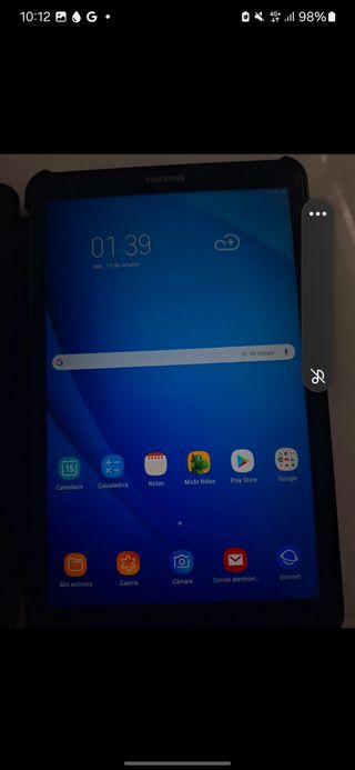 Samsung Galaxy Tab A10 Negra + Funda