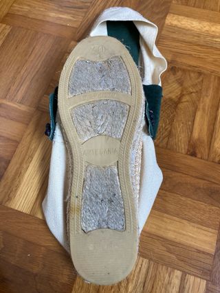 Alpargatas de esparto mujer con flor