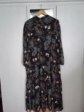 Vestido Lolaliza Largo Estampado  cachemira T XXL