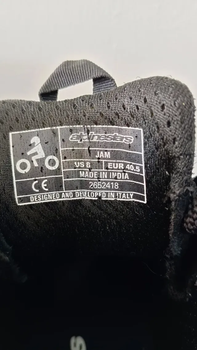 Zapatillas Moto Alpinestars Negras