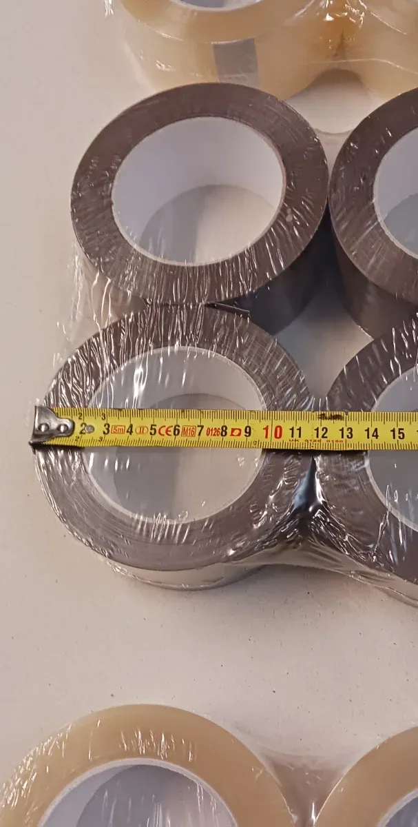 Nastro per imballaggio trasparente e marrone