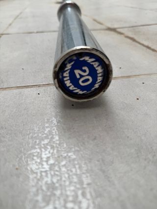 Pack Discos Bumper + Barra Olímpica 20kg