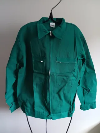 Chaqueta de trabajo hombre verde